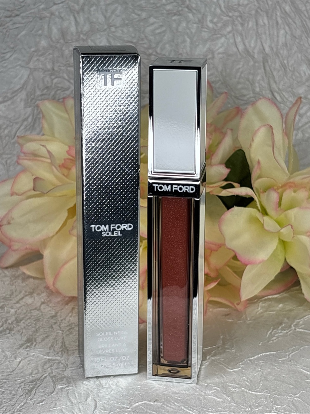 Tom Ford Soleil Neige Gloss Luxe - 17 Peak Flush - FullSize New In Box